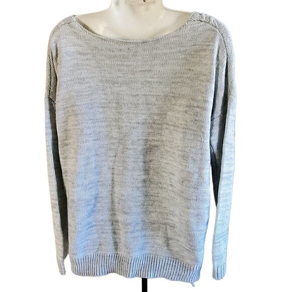 Womens Grey Sweater Size Large - Picture 3 of 8